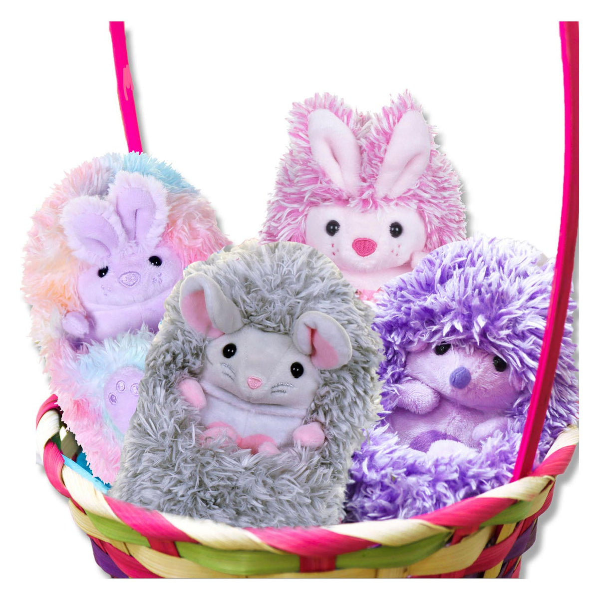 Curlimals bo the Rainbow Bunny Interactive Hug
