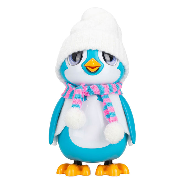 Silver Lit Rescue Interactive Penguin Blue