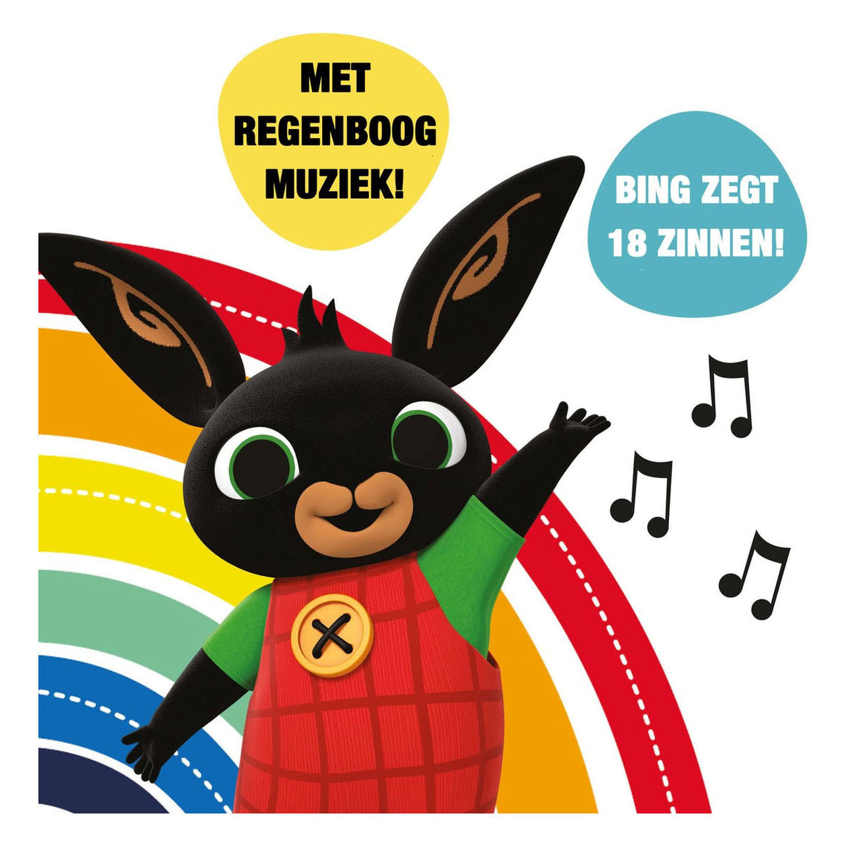 Pluszowa zabawka Bing mówiąca w kształcie tęczy