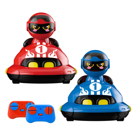 Zestaw duetu Gear2play RC Crazy Bumper Cars - Sterowane samochodziki - Weź udział w kraksowym pojedynku!