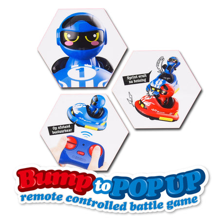 Zestaw duetu Gear2play RC Crazy Bumper Cars - Sterowane samochodziki - Weź udział w kraksowym pojedynku!