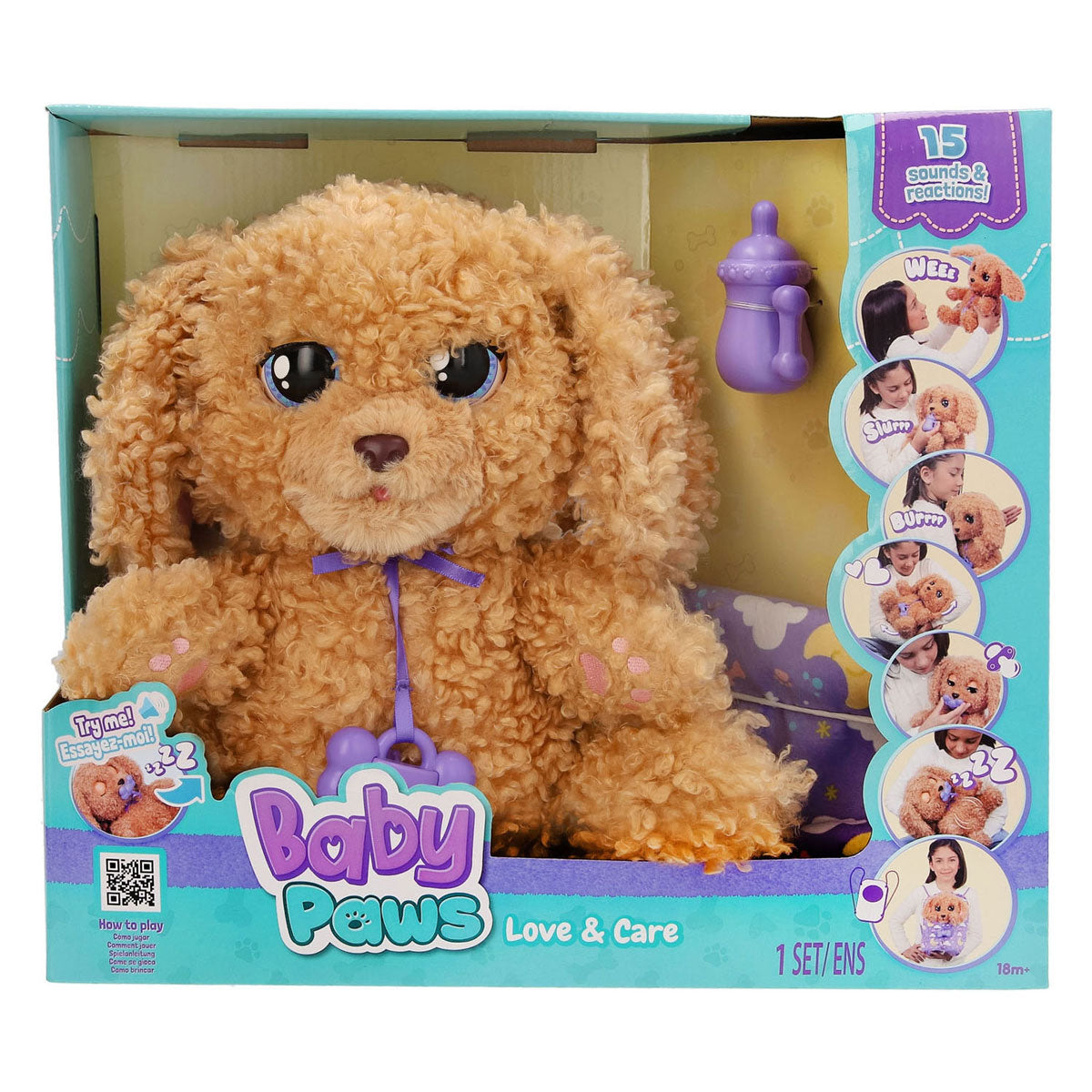 Interaktywny szczeniak Spectron Baby Paws