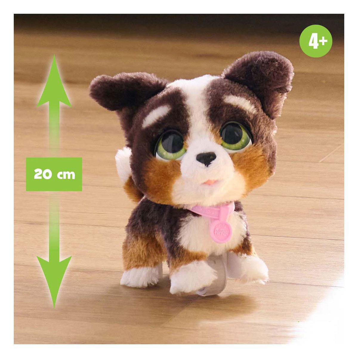 Interaktywne zwierzę Spectron Furreal Walk-a-Los Bernedoodle