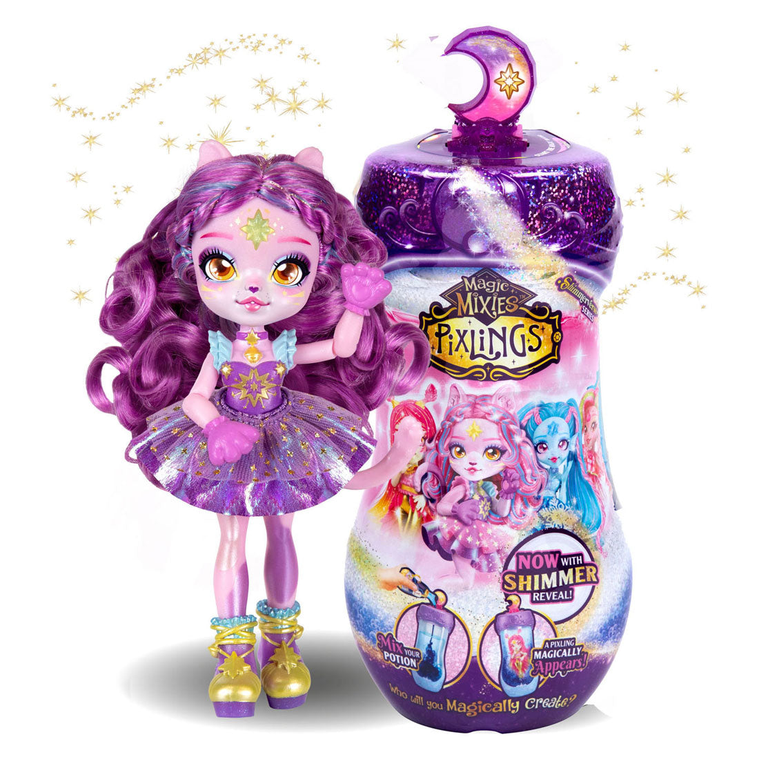 Magiczne miksy Spectron, shimmerverse, pixlingi ujawniają pop - catlyn