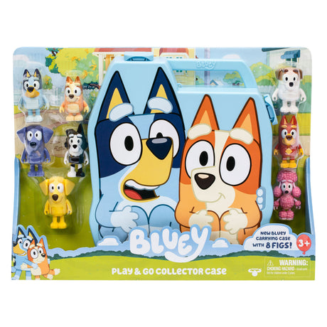 Walizka Bluey Play Goose z 8 figurkami do zabawy