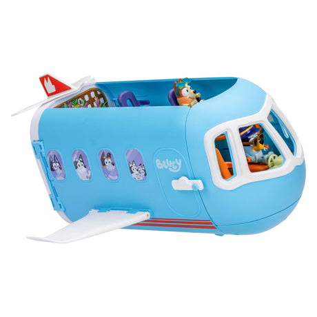 Łoś zabawkowy Bluey Samolot 3w1 z 2 figurkami do zabawy