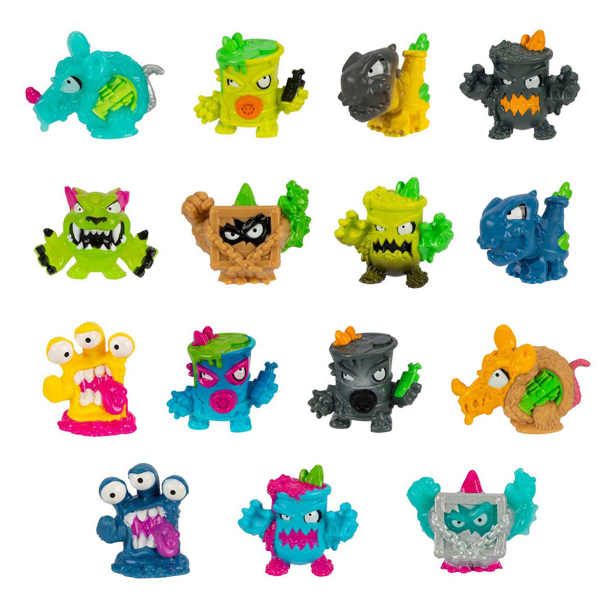 Figurki biomitów Spectron mrbeast lab, 5 szt