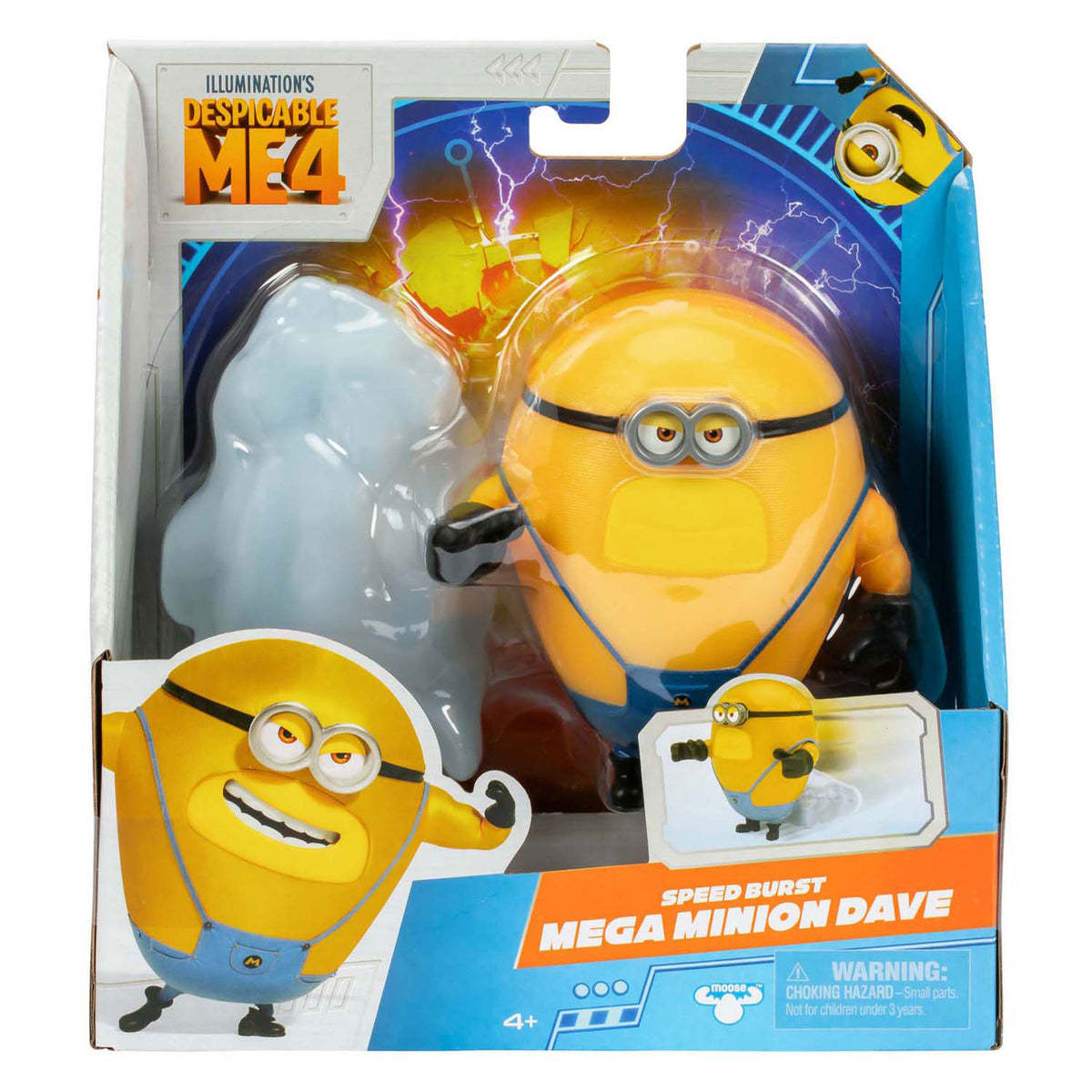 Zabawki łosia, podły mnie 4 - mega minion wybuchowy dave - figurka