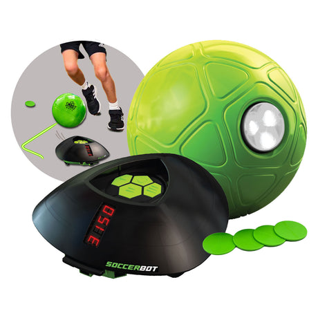 Bot piłkarski Gear2play - gra zręcznościowa trenera piłki nożnej w hali - pokonaj interaktywnego bota