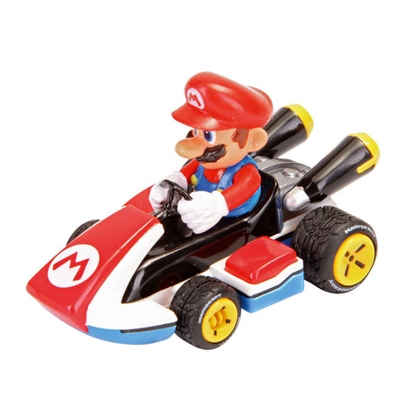 Samochody wyścigowe Carrera Super Mario typu pull back, 3 szt.