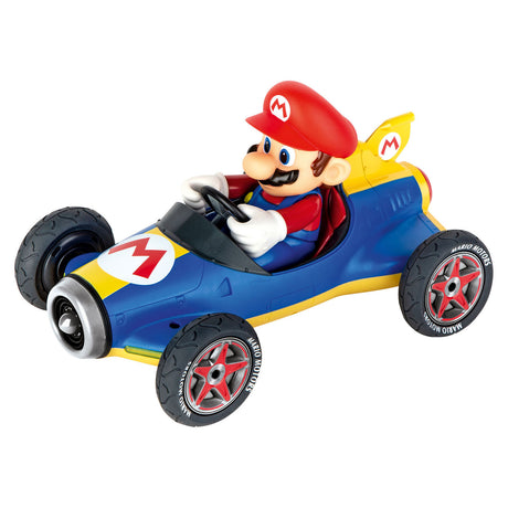 Carrera super mario samochody wyścigowe typu pull back mach 8, 2 szt.