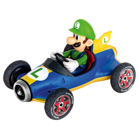 Carrera super mario samochody wyścigowe typu pull back mach 8, 2 szt.