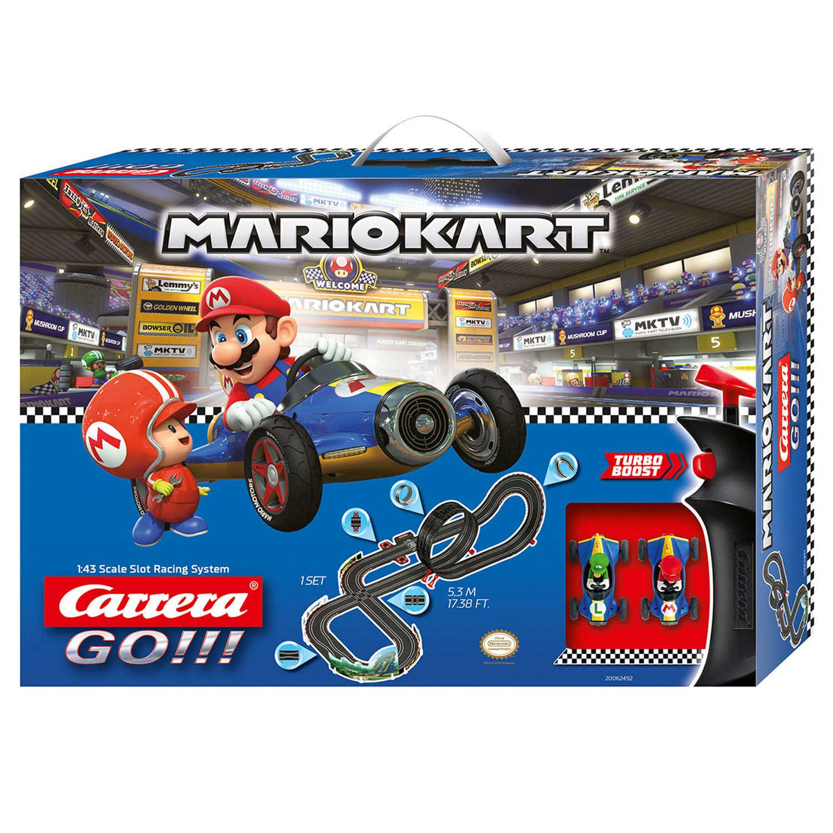 Carrera, idź!!! tor wyścigowy - Mario Kart 8