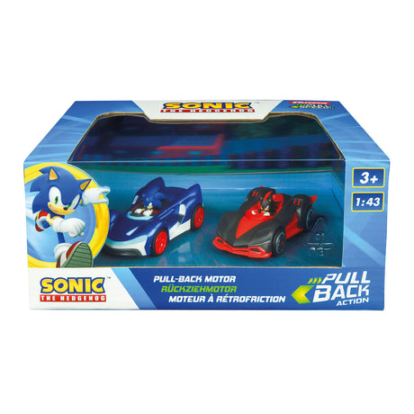 Zespół samochodów wycofanych Carrera Sonic Racing – podwójny pakiet Sonic kontra Shadow