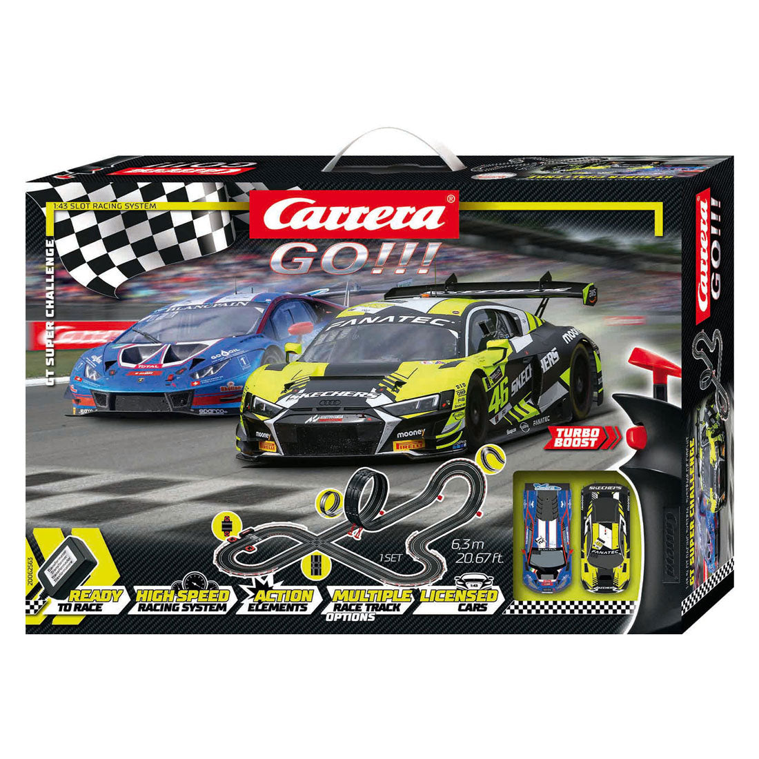 Carrera, idź!!! Tor wyścigowy – super wyzwanie GT