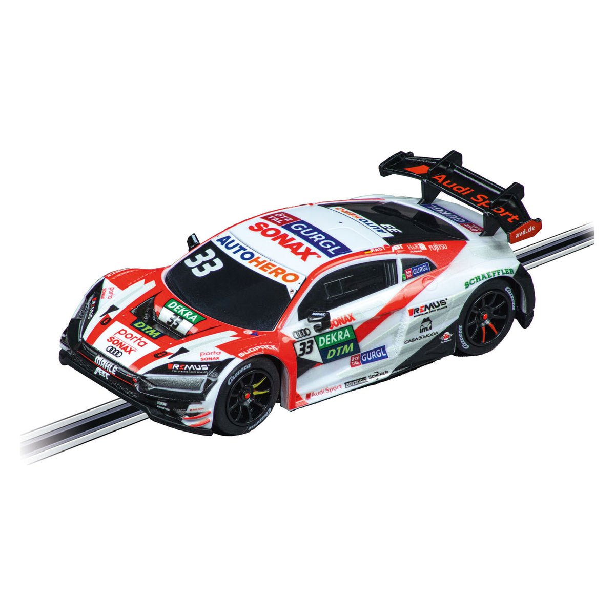 Carrera, idź!!! samochód wyścigowy - audi r8 dtm rene rast, nr. 33