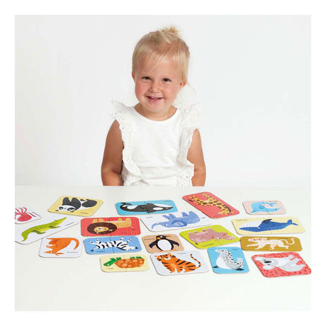 Puzzle banan panda dzikie zwierzęta zabawki edukacyjne 18m+.