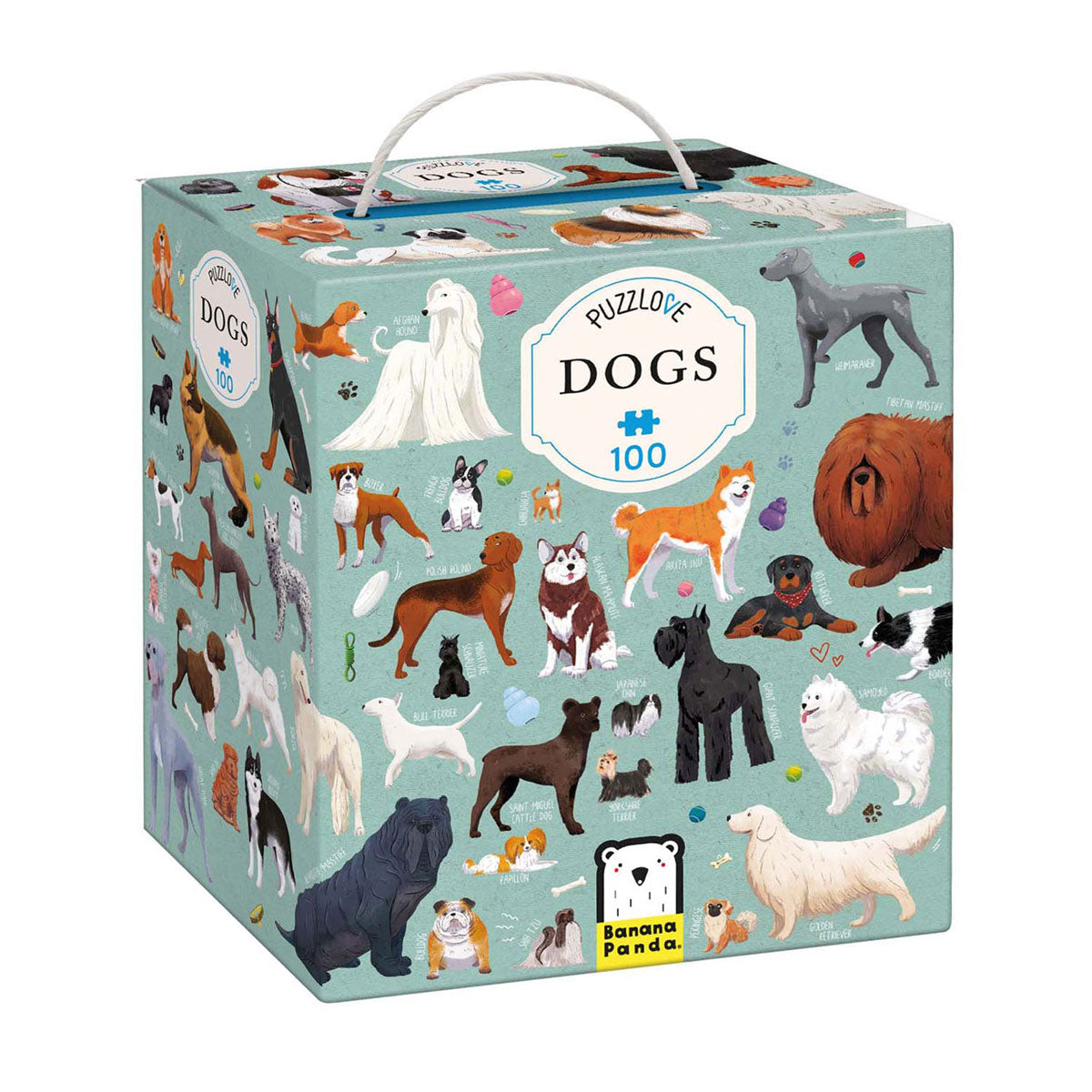 Panda Bananowa - Puzzlove Dogs - 100 szt.