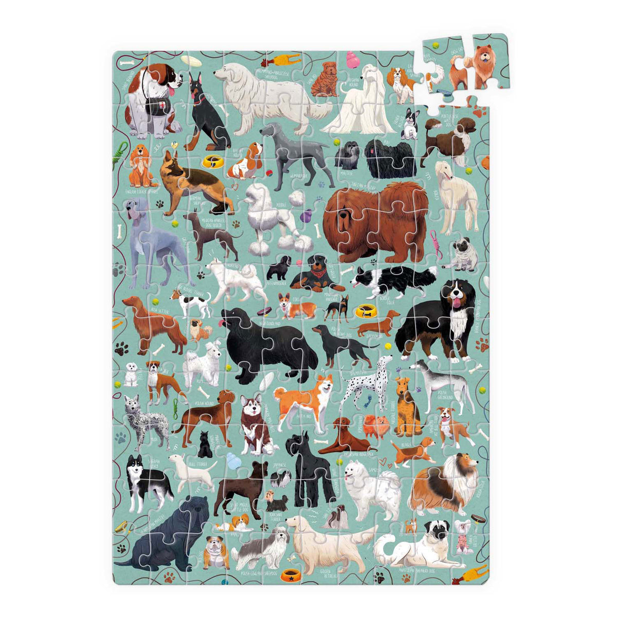 Panda Bananowa - Puzzlove Dogs - 100 szt.