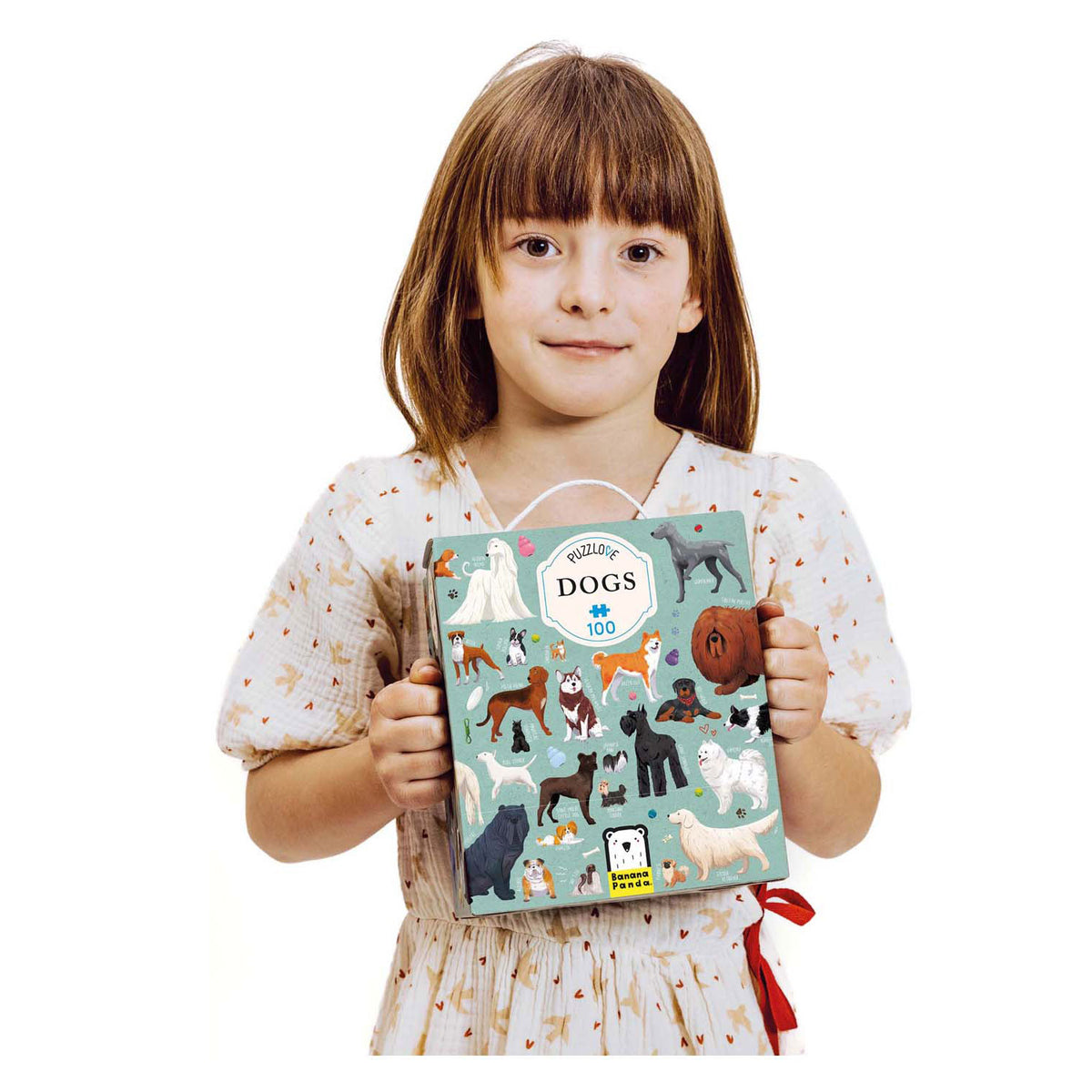 Panda Bananowa - Puzzlove Dogs - 100 szt.