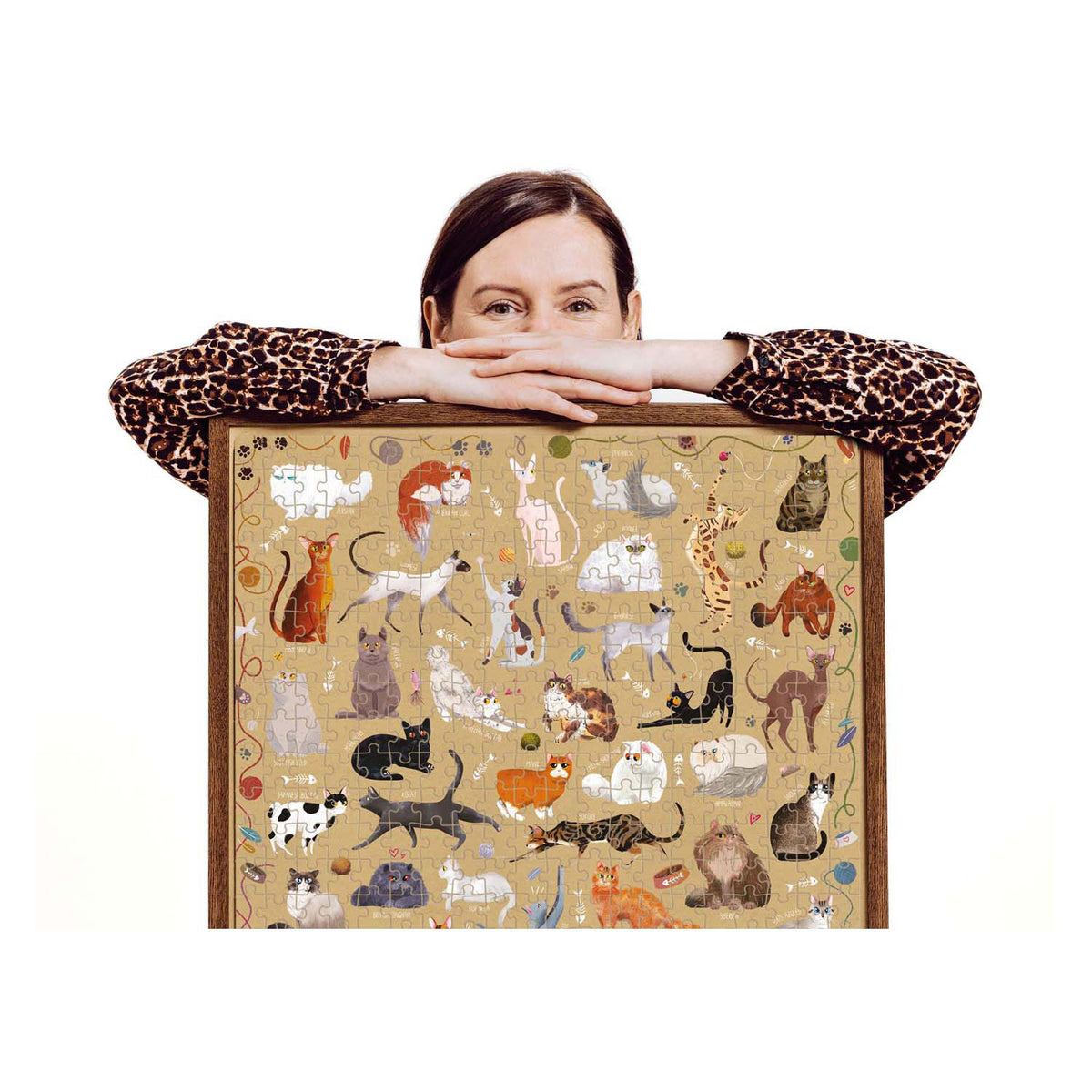 Panda bananowa - puzzle koty - 500 szt.