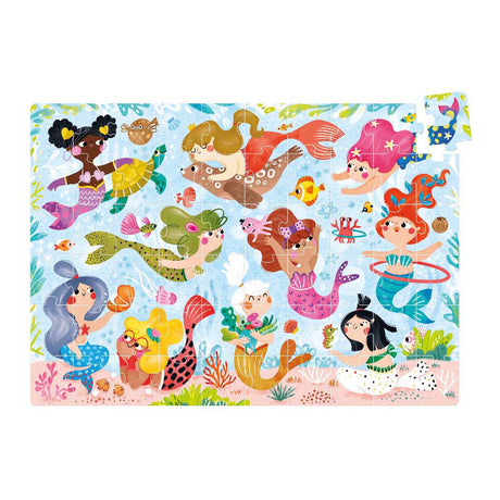 Panda bananowa - magiczne puzzle jumbo syreny - 60 szt.