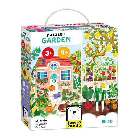 Panda bananowa - puzzle ogrodowe - 40 szt.