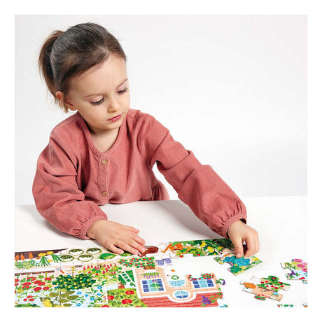 Panda bananowa - puzzle ogrodowe - 40 szt.