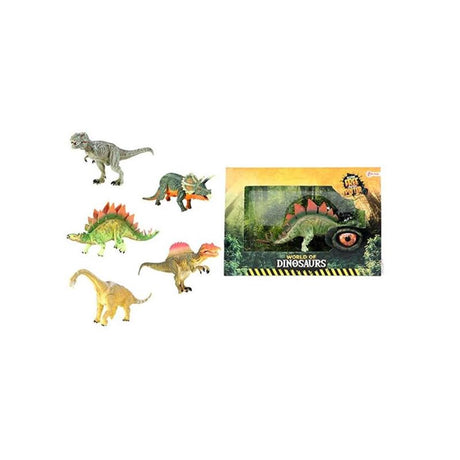 Toi-zabawki świat dinozaurów dino średnie w pudełku