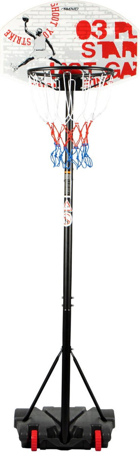Stojak do koszykówki Avento ruchomy - strzał mistrzowski - regulacja w zakresie 140-213 cm