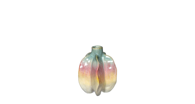 Rainbow carambola vase l.12 x w.11,4 x h.15,2 cm
