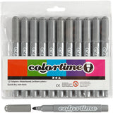 Firma Creativ https: www.cchobby.nl colortime-pen-line-thickness-5-mm-grey-12-piece-1-box