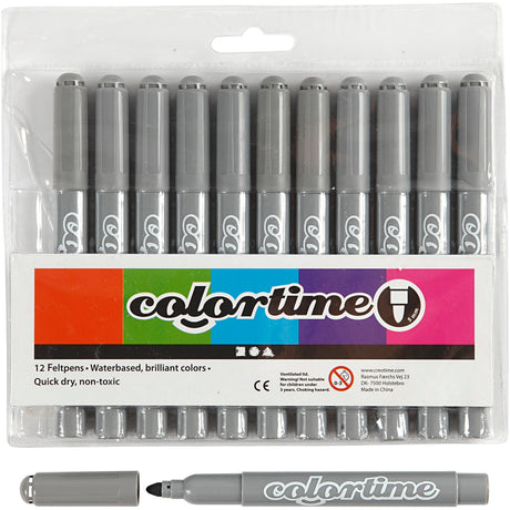 Firma Creativ https: www.cchobby.nl colortime-pen-line-thickness-5-mm-grey-12-piece-1-box