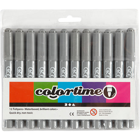 Firma Creativ https: www.cchobby.nl colortime-pen-line-thickness-5-mm-grey-12-piece-1-box