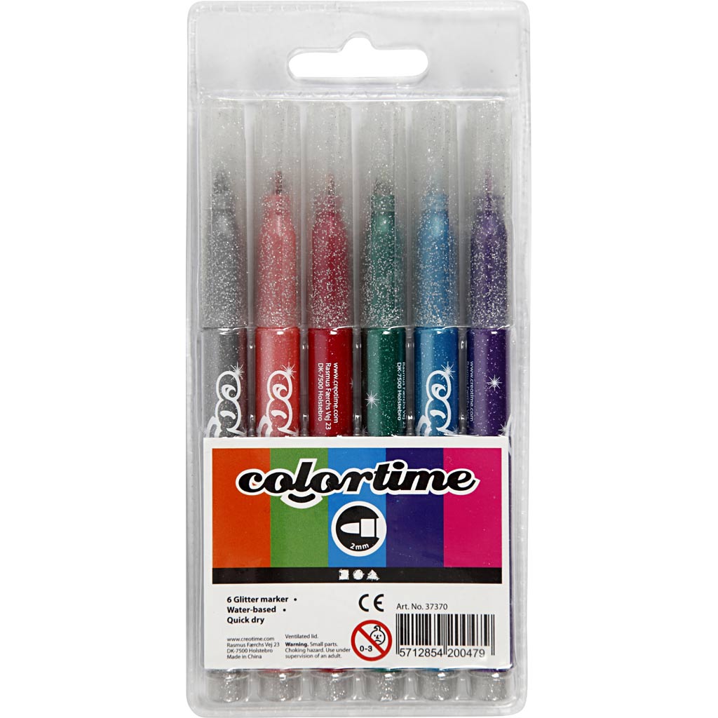 Firma Creativ https: www.cchobby.nl colortime-glittersticks-line-thickness-2-mm-diverse-colors-6-piece-1-box
