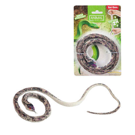 Toi-zabawki świat zwierząt realistyczny wąż rozciągliwy 60 cm 8 różnych rodzajów