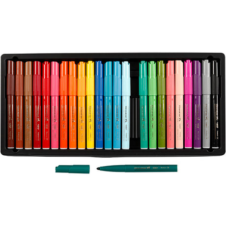 Bic https: www.cchobby.nl -visa-color marker-line-grubość-3-mm-różne-kolory-24-sztuka-1-pudełko