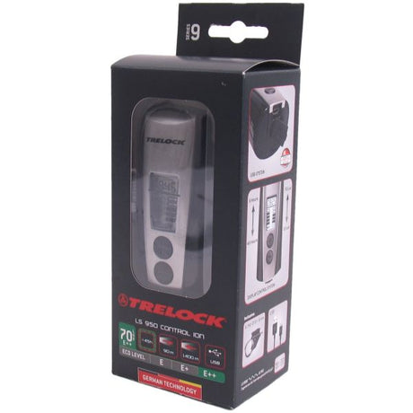 Reflektor Trelock ls950, sterowanie jonowe - 70 luksów - w komplecie. uchwyt