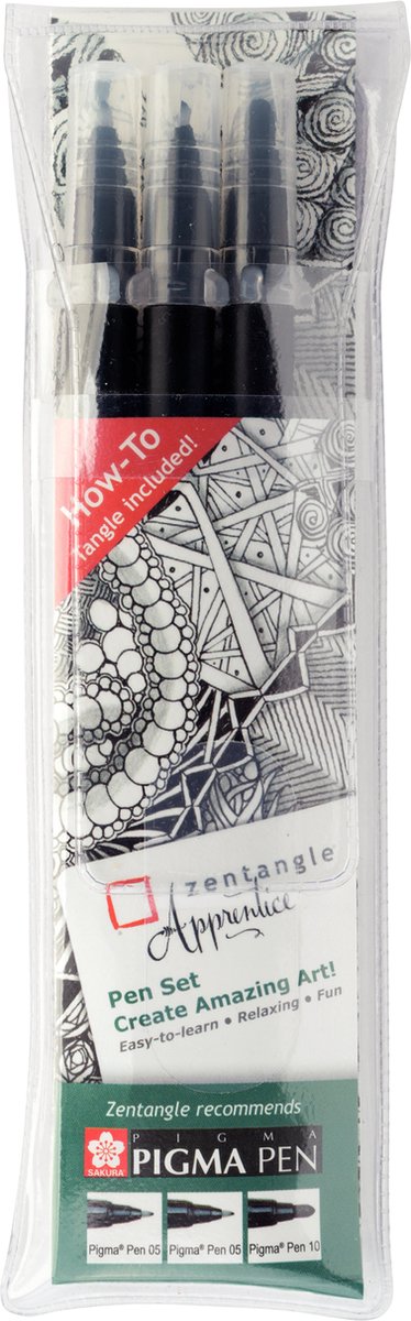 Zestaw długopisów Sakura Zentangle 3