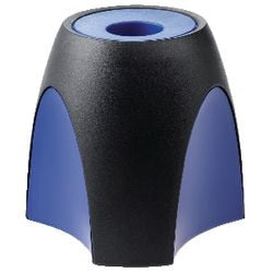 Uchwyt na spinacz do papieru delta han 49x88mm czarno-niebieski