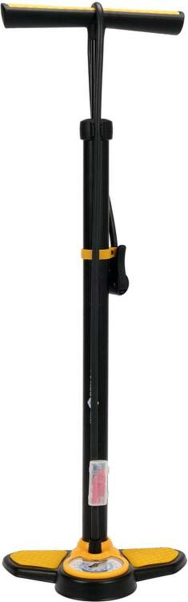Vorel 82023 - pompa z manometrem - stal - 11 bar - presta schrader