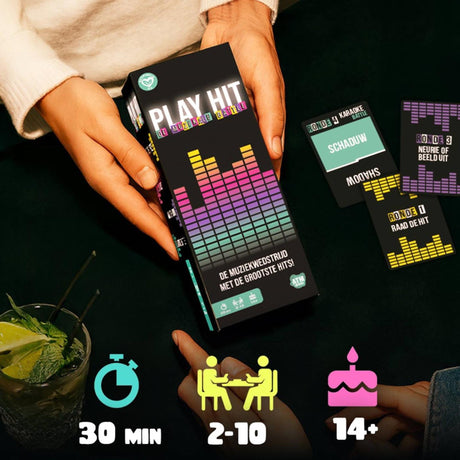 Hit gry Asmodee: muzyczna bitwa - aktywna, zabawna gra towarzyska - idealna na imprezy i wieczory rodzinne - sprawdź swoją wiedzę muzyczną!