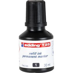 Wkład czarnego tuszu Edding T25