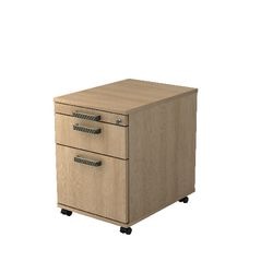 Bach mobilny młotek do bloków szufladowych ac20 sg drewno stal 428x580x590mm 3 szuflady dąb