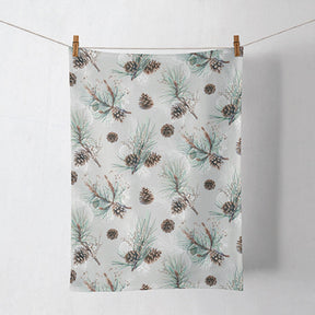 Ambiente keukendoek pine cone all over-50x70cm -100% katoen