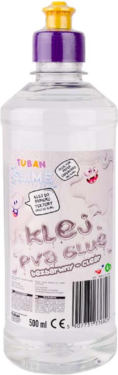 Tuban - klej pva do slime - przezroczysty 500 ml