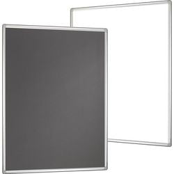 Tablica multiboard franken pro, tablica ogłoszeń w kolorze szaro-białym