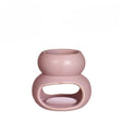 Ideas 4 seasons chubby brander roze ø10xh9cm