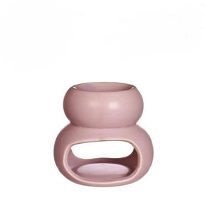 Ideas 4 seasons chubby brander roze ø10xh9cm