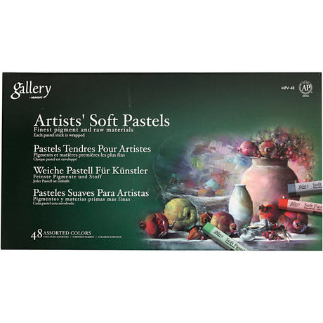 Firma Creativ https: www.cchobby.nl galeria-soft-pastel-zestaw-l-6-5-cm-grubość-10-mm-różne-kolory-48-sztuka-1-pudełko